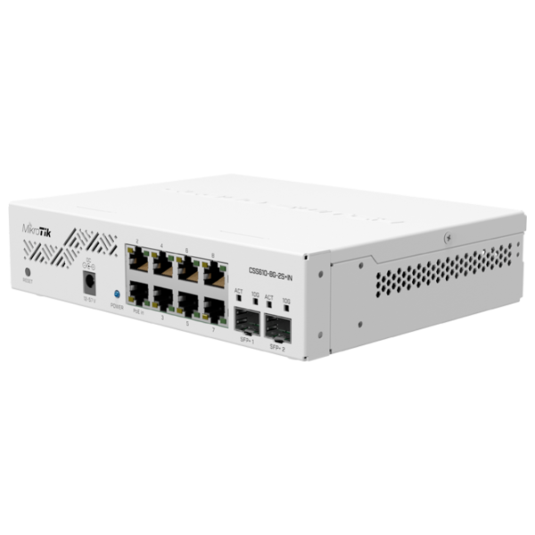Switch Mikrotik CSS610-8G-2S+IN Белый photo 1