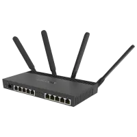 Wi-Fi Роутер Mikrotik RB4011iGS+5HacQ2HnD-IN 300 Мбит/ с/ 1733 Мбит/ с/ Черный