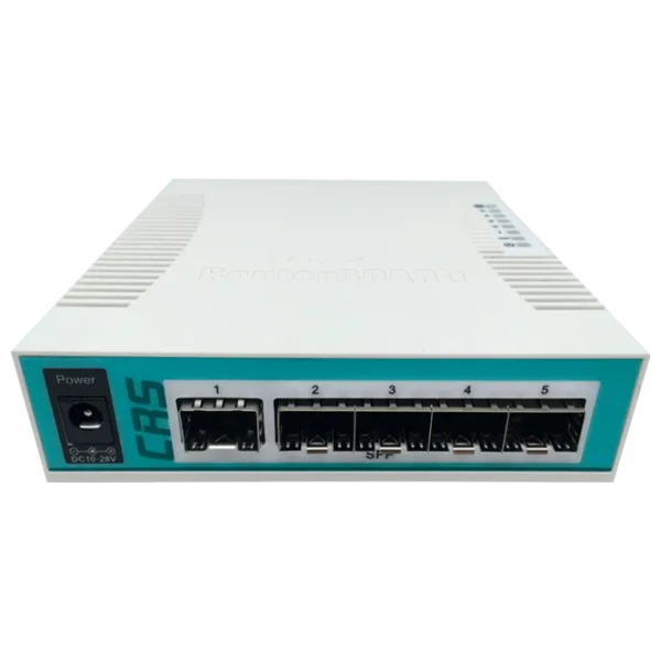 Switch Mikrotik CRS106-1C-5S White photo 1