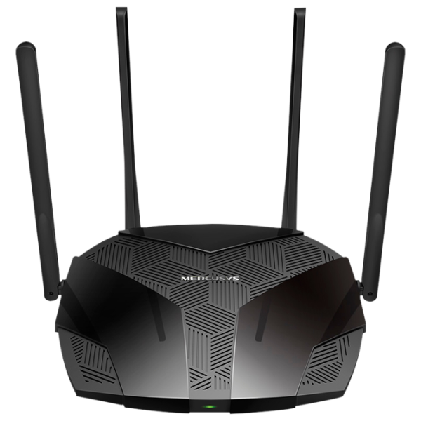 Wi-Fi Router Mercusys MR70X 574 Mbit/ s/ 1201 Mbit/ s/ Black photo 1