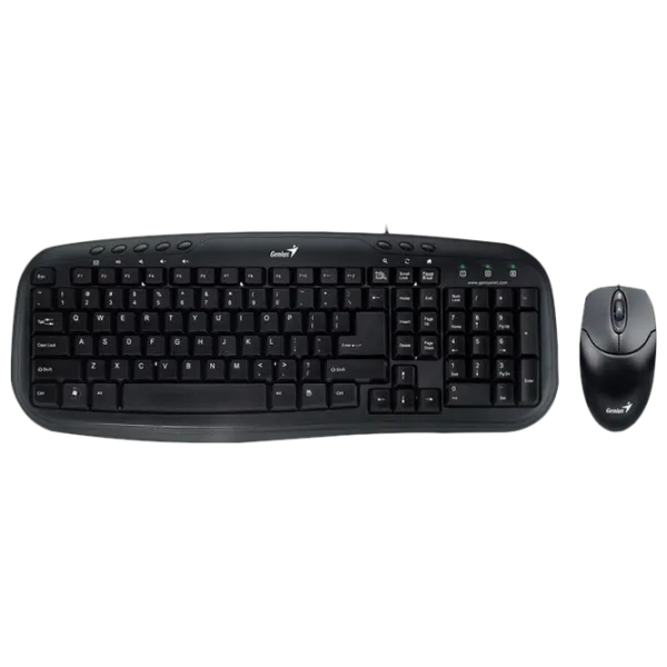 Tastatură Genius KM-200 Cu fir/ Black photo 1