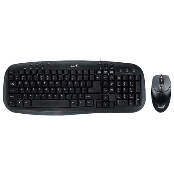 Tastatură Genius KM-200 Cu fir/ Black photo 1