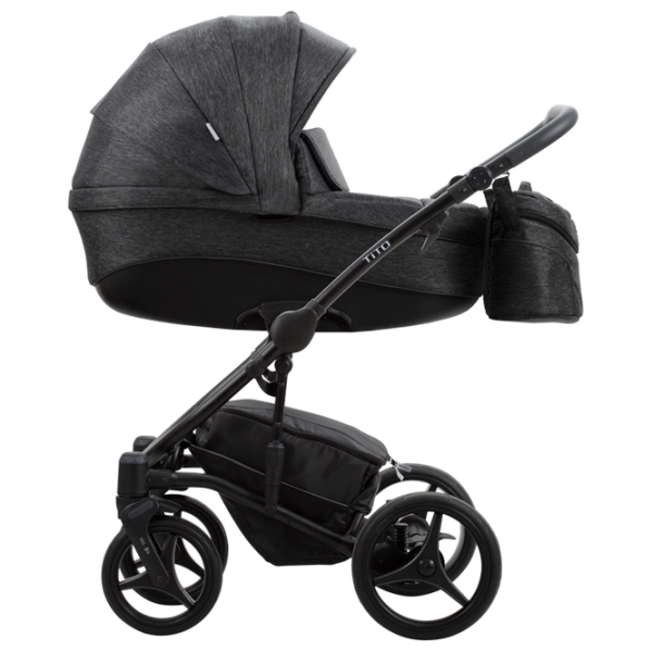 Детская коляска Bebetto Tito 38894/ Черный photo 1