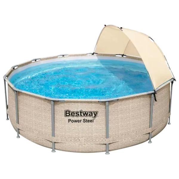 Piscină Bestway 5614VBW 11133 l/ Cu cadru/ Beige photo 1 Piscină Bestway 5614VBW 11133 l/ Cu cadru/ Beige photo 1