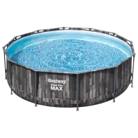 Piscină Bestway 5614XBW 9150 l/ Cu cadru/ Gray