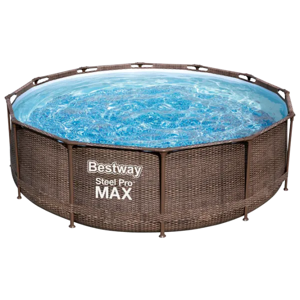 Бассейн Bestway 56709BW 9150 л/ Каркасный/ Коричневый photo 1