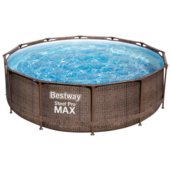 Бассейн Bestway 56709BW 9150 л/ Каркасный/ Коричневый photo 1