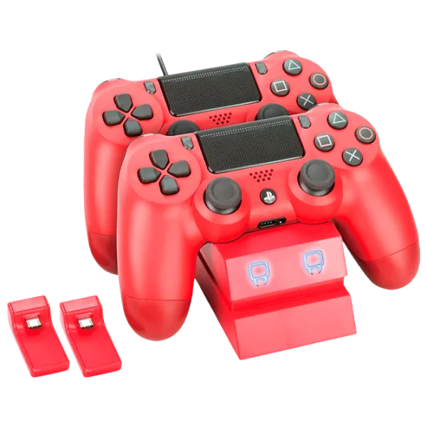Stație de încărcare controller Venom VS2739 PlayStation 4/ Red photo 1