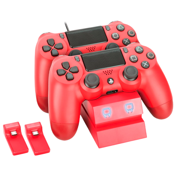 Stație de încărcare controller Venom VS2739 PlayStation 4/ Red photo 1