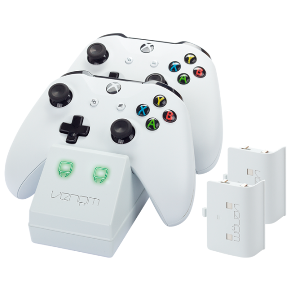 Stație de încărcare controller Venom VS2859 Xbox One/ White photo 1