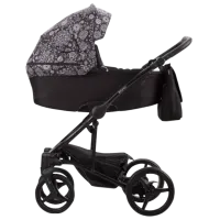 Cărucior pentru copil Bebetto Torino Tex 39113/ Black