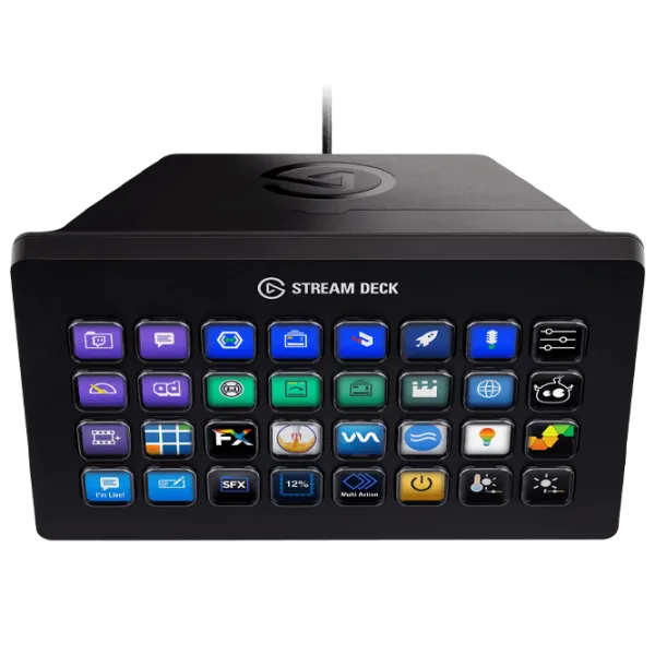 Контроллер для стриминга Elgato Live Content Creation 32 Keys Проводная/ Черный photo 1 Контроллер для стриминга Elgato Live Content Creation 32 Keys Проводная/ Черный photo 1