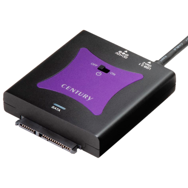 Adapter Century CRASU31 USB 3.1/ Black photo 1
