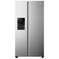 Frigider Hisense RS650N4AC2 Side by Side 499 l / 189.6 cm / Inox