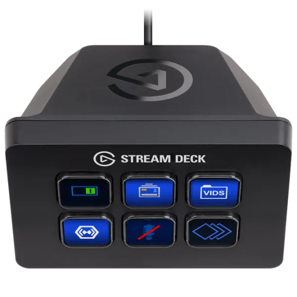 Контроллер для стриминга Elgato Live Content Creation 6 Keys Проводная/ Черный photo 1 Контроллер для стриминга Elgato Live Content Creation 6 Keys Проводная/ Черный photo 1