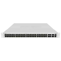 PoE Коммутатор Mikrotik CRS354-48P-4S+2Q+RM Серебристый