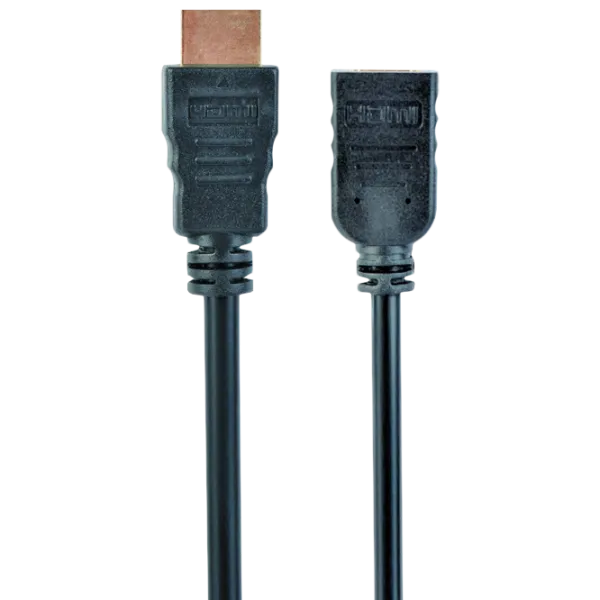 Cablu video Cablexpert HDMI + HDMI 0.5 m/ Black photo 1