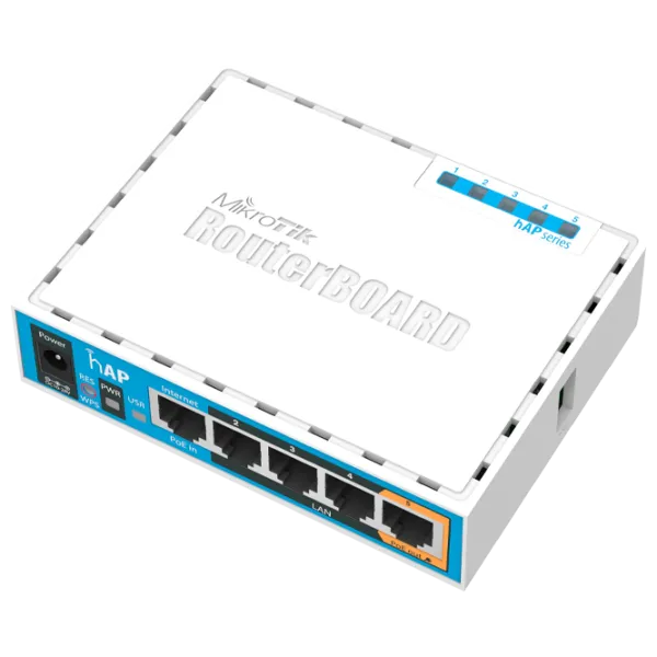 Wi-Fi Router Mikrotik hAP 300 Mbit/ s/ White photo 1