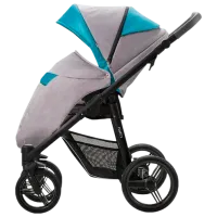 Детская коляска Bebetto Nico Shine 191958/ Синий