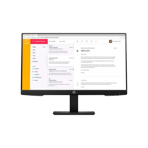 Монитор HP P24h G4 23.8" Full HD 75 Гц/ 5 мс/ Черный photo 1