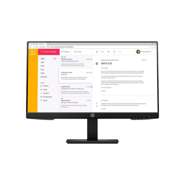Монитор HP P24h G4 23.8" Full HD 75 Гц/ 5 мс/ Черный photo 1