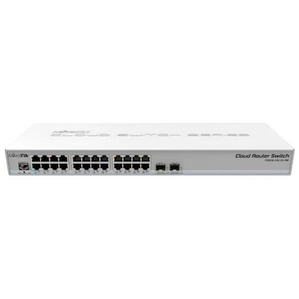 Switch Mikrotik CRS326-24G-2S+RM White photo 1