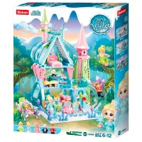 Constructor Sluban Fairy Tales of Winter Castel/ Light Blue