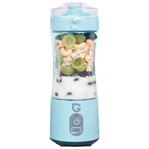 Blender portabil Greentest Greennovo Light Blue photo 1