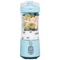 Blender portabil Greentest Greennovo Light Blue