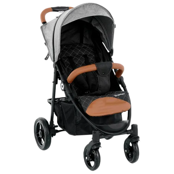 Cărucior pentru copil Glamvers Colibri Lux 40228/ Gray photo 1 Cărucior pentru copil Glamvers Colibri Lux 40228/ Gray photo 1