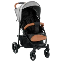 Cărucior pentru copil Glamvers Colibri Lux 40228/ Gray