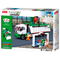 Constructor Sluban Garbage Truck Mașină de gunoi/ Multicolor