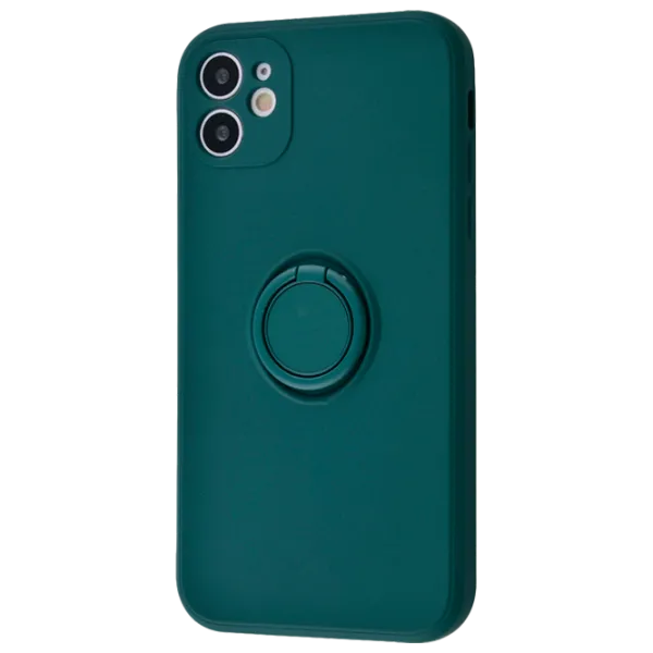 Husă pentru smartphone Apple iPhone 11 Nillkin/ Back/ Silicon/ Green Black photo 1