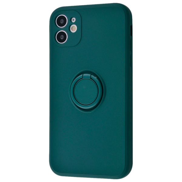 Husă pentru smartphone Apple iPhone 11 Nillkin/ Back/ Silicon/ Green Black photo 1