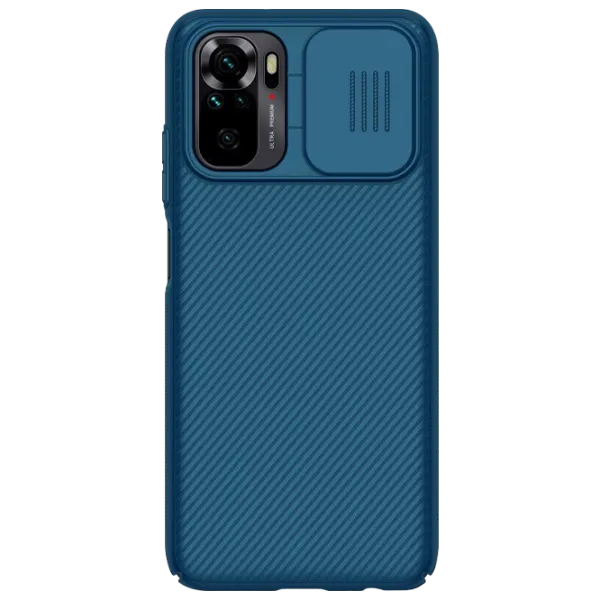 Husă pentru smartphone Xiaomi Redmi Note 10 Nillkin/ Back/ PC/ Blue photo 1
