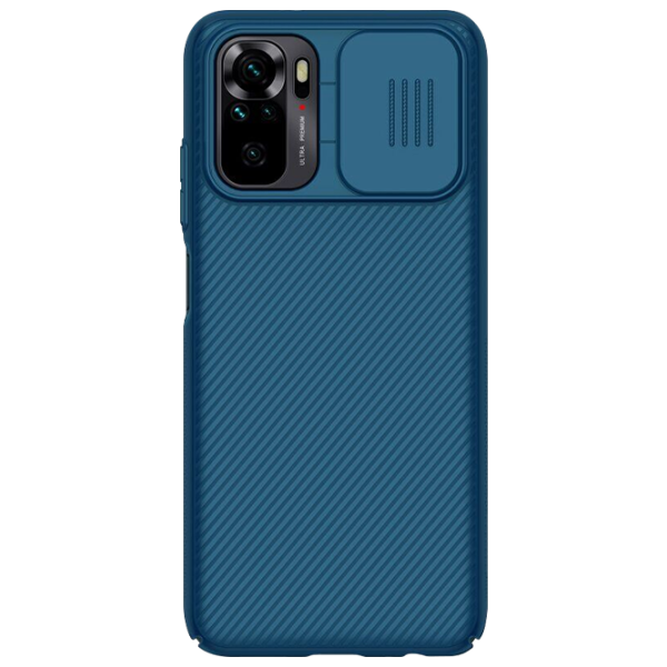 Husă pentru smartphone Xiaomi Redmi Note 10 Nillkin/ Back/ PC/ Blue photo 1