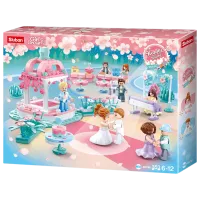 Constructor pentru copii Sluban Happy Diary Nuntă/ Pink