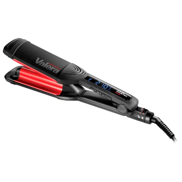 Placă pentru creponat Valera Wave Master Ionic 25 W / Red Black photo 1