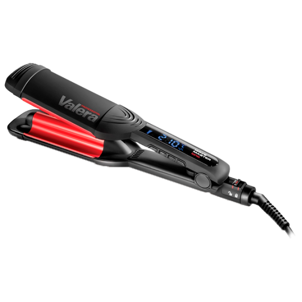Placă pentru creponat Valera Wave Master Ionic 25 W / Red Black photo 1