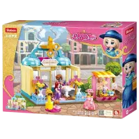 Constructor pentru copii Sluban Village Sat