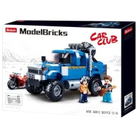 Constructor pentru copii Sluban Bricks F350 Auto/ Blue