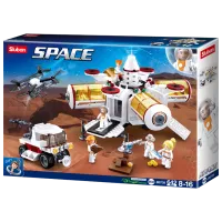 Детский конструктор Sluban Space Base Космическая станция/ Белый