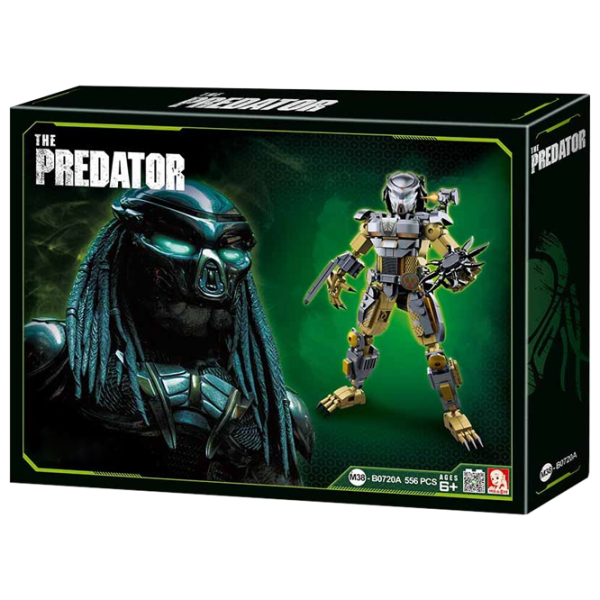 Constructor pentru copii Sluban The Predator Personaj de film/ Gray photo 1