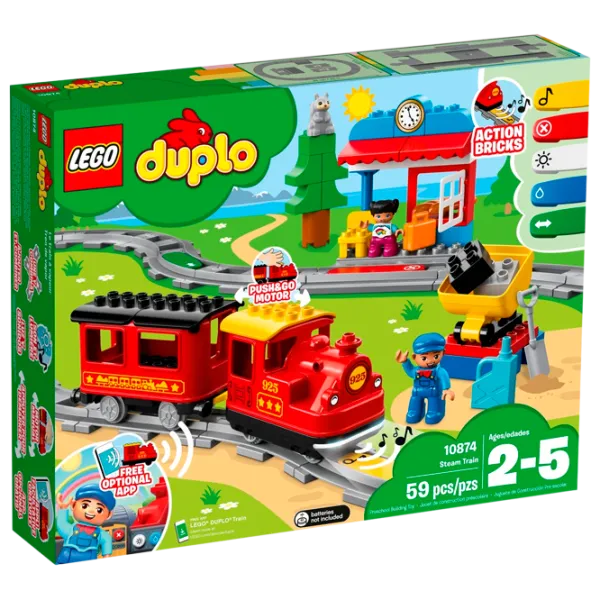 Конструктор LEGO Steam Train Транспорт/ Разноцветный photo 1