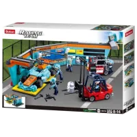 Детский конструктор Sluban Maintenance Station Станция техобслуживания