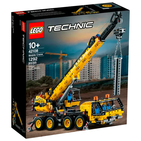 Детский конструктор LEGO Mobile Crane Кран/ Желтый photo 1