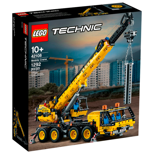 Детский конструктор LEGO Mobile Crane Кран/ Желтый photo 1