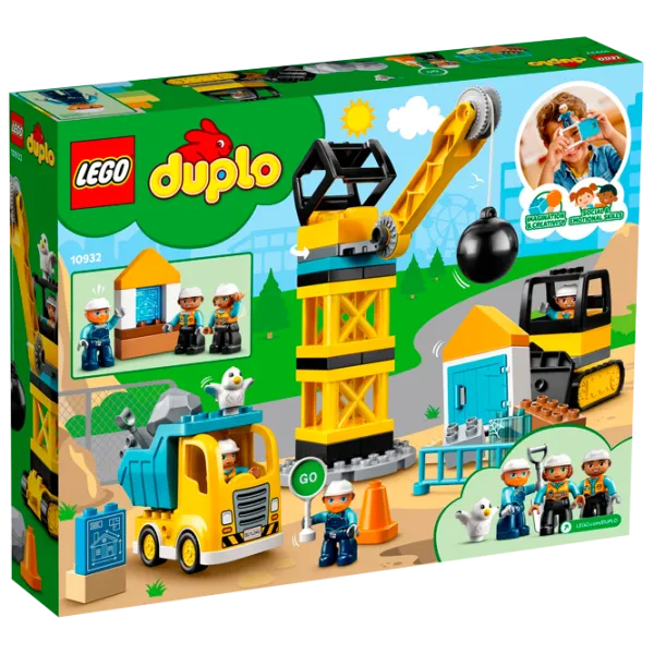 Детский конструктор LEGO Wrecking Ball Demolition Строители/ Разноцветный photo 1