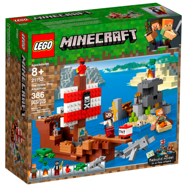 Конструктор LEGO The Pirate Ship Adventure Приключения/ Разноцветный photo 1