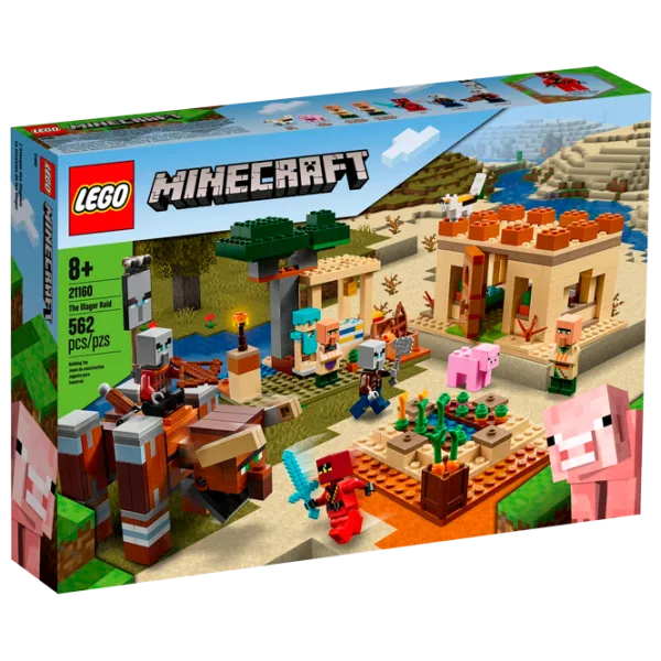 Конструктор LEGO The Illager Raid Приключения/ Разноцветный photo 1